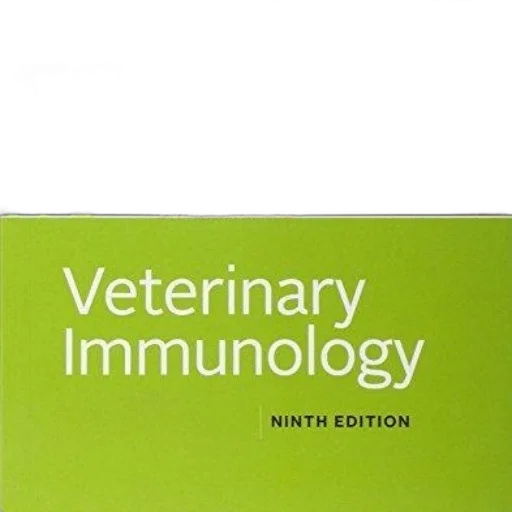 cover, veterinary, immunology, ian, maclachlan, ninth, edition, featuring transparent PNG cut-out