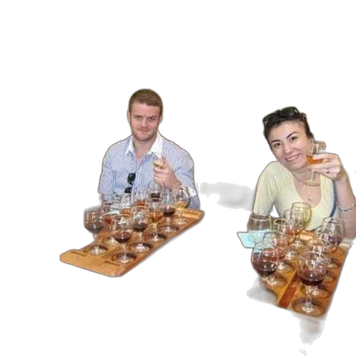 food, bottle, furniture, fire, two, people, sit, table transparent PNG cut-out