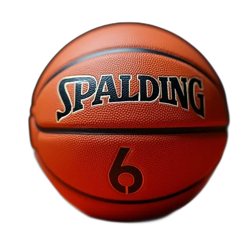 3d render, basketball, ball, game transparent PNG cut-out