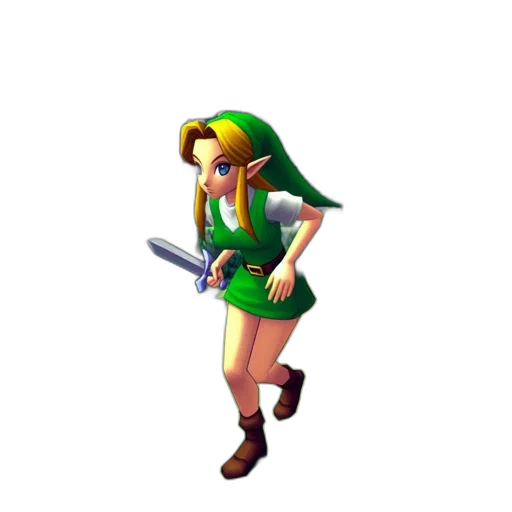 weapon, staff, sword, pixel art, 3d render, concept art, fantasy art, green transparent PNG cut-out