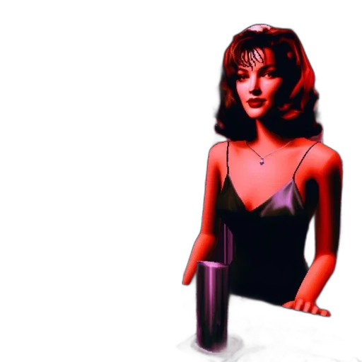 robot, dress, jewelry, umbrella, 3d render, vaporwave, concept art, photorealistic transparent PNG cut-out