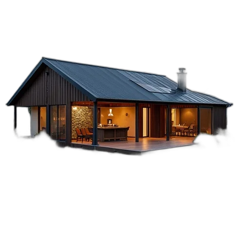 3d render, photorealistic, concept art, image, home, new, zealand, country transparent PNG cut-out