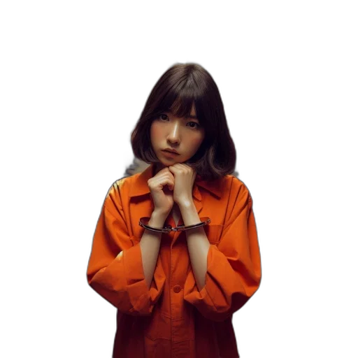 jacket, dress, staff, face, photorealistic, concept art, 3d render, red transparent PNG cut-out
