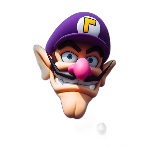 hat, face, crown, weapon, 3d render, concept art, pixel art, photorealistic transparent PNG cut-out