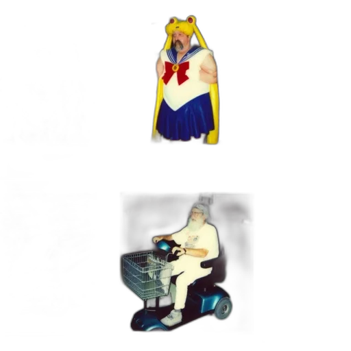 dress, creature, animal, concept art, 3d render, pixel art, comic book art, assortment transparent PNG cut-out