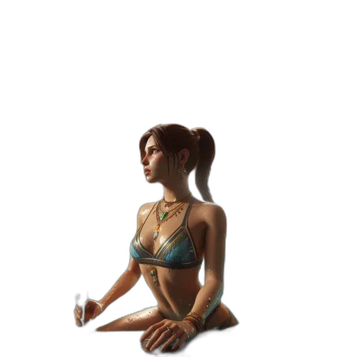 jewelry, staff, bottle, concept art, fantasy art, pixel art, 3d render, green transparent PNG cut-out