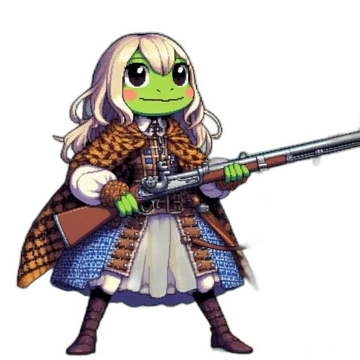 weapon, staff, animal, dragon, pixel art, anime, concept art, fantasy art transparent PNG cut-out