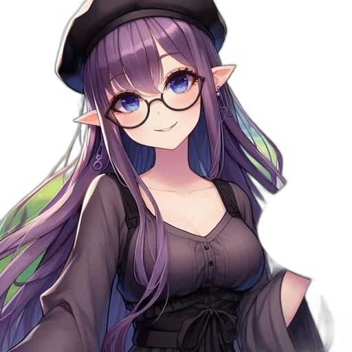 staff, hat, dress, dragon, anime, pixel art, fantasy art, concept art transparent PNG cut-out
