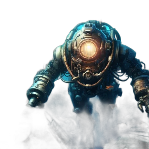 robot, concept art, 3d render, fantasy art, immense, metallic, robotic, arm transparent PNG cut-out