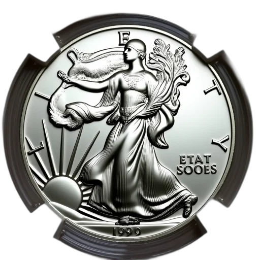 1991, proof, silver, american transparent PNG cut-out