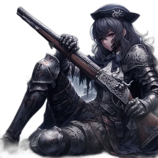weapon, sword, staff, dragon, fantasy art, concept art, anime, photorealistic transparent PNG cut-out