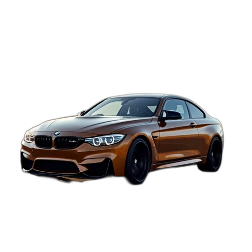 car, 3d render, photorealistic, bmw, gts, road transparent PNG cut-out