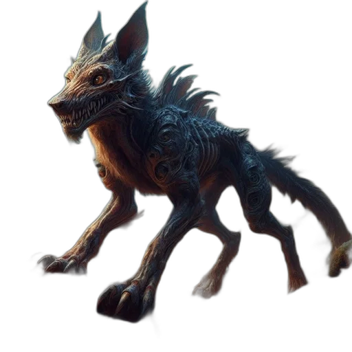 creature, animal, dragon, staff, concept art, 3d render, fantasy art, pixel art transparent PNG cut-out