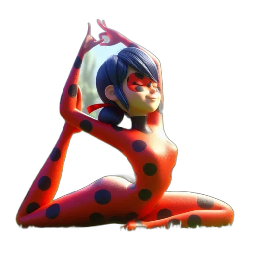 robot, dress, concept art, 3d render, fantasy art, comic book art, red, neon transparent PNG cut-out