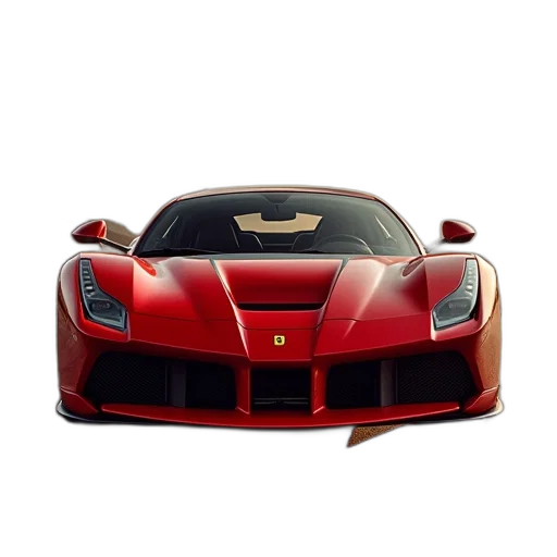 car, animal, weapon, 3d render, photorealistic, concept art, fantasy art, red transparent PNG cut-out