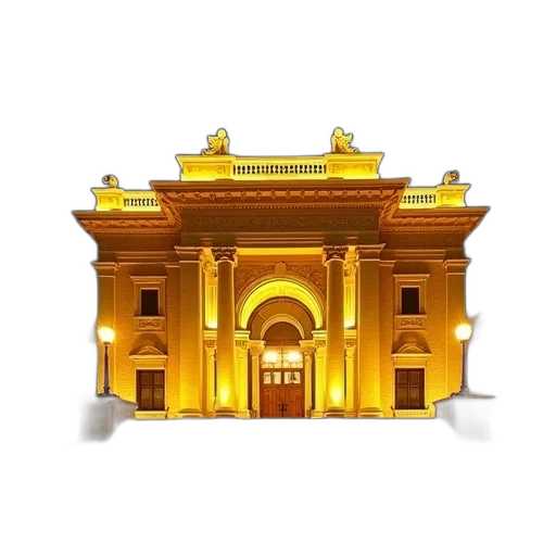 building, crown, jewelry, staff, 3d render, concept art, photorealistic, pixel art transparent PNG cut-out