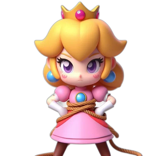 crown, dress, staff, weapon, 3d render, concept art, pixel art, fantasy art transparent PNG cut-out