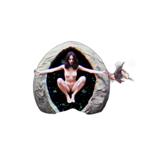 creature, jewelry, umbrella, mask, concept art, pixel art, fantasy art, 3d render transparent PNG cut-out
