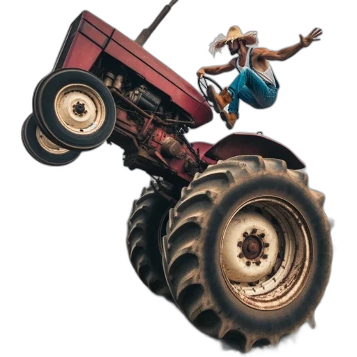 weapon, car, robot, animal, concept art, pixel art, 3d render, rustic transparent PNG cut-out