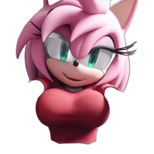 face, dress, flower, animal, 3d render, concept art, pixel art, anime transparent PNG cut-out