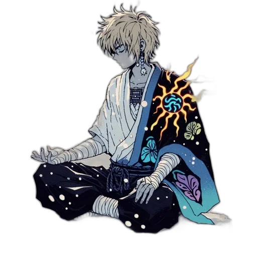 dragon, creature, staff, concept art, pixel art, fantasy art, anime, outer space transparent PNG cut-out