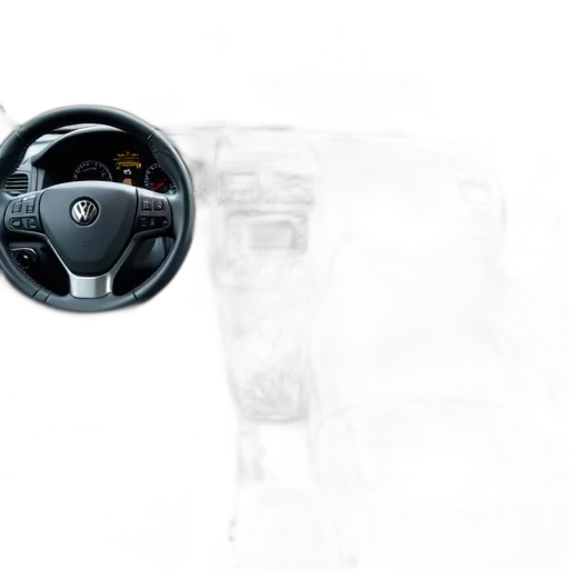 car, photorealistic, 3d render, interior, focus, driver, side, dashboard transparent PNG cut-out