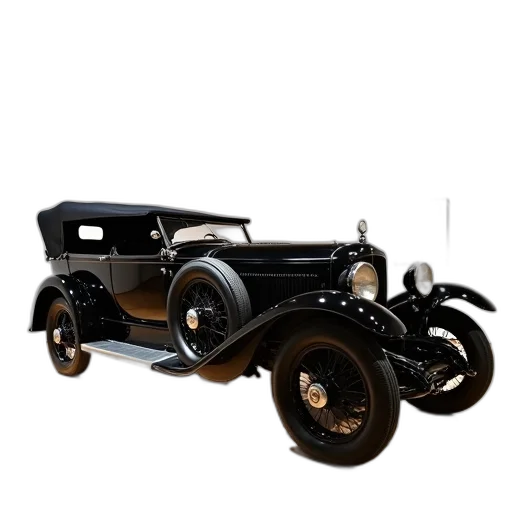 car, weapon, 3d render, photorealistic, concept art, vintage, displayed, museum transparent PNG cut-out