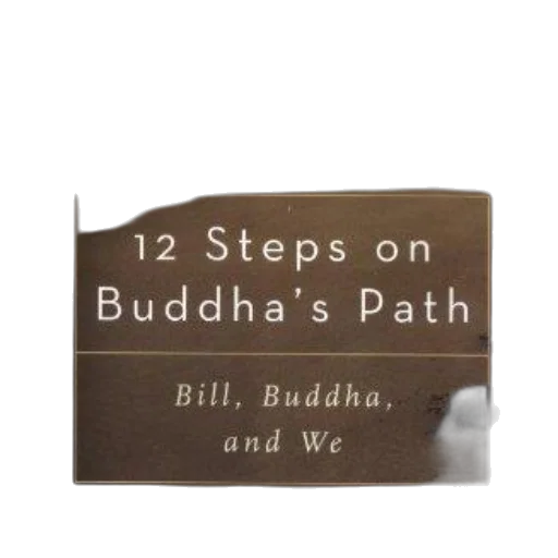 book, cover, title, steps, buddha, path, bill, features transparent PNG cut-out