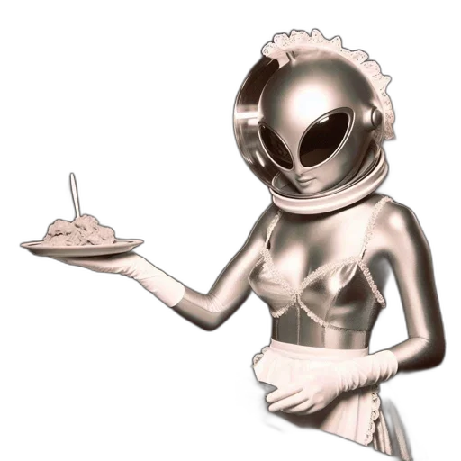 robot, food, creature, jewelry, concept art, 3d render, vaporwave, pixel art transparent PNG cut-out
