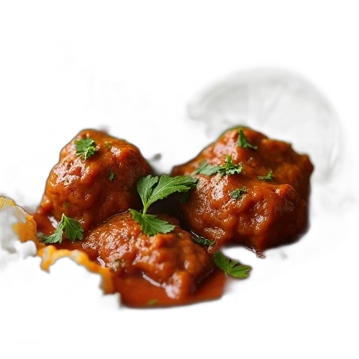 food, photorealistic, 3d render, beef transparent PNG cut-out