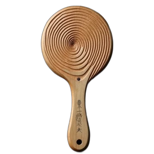 hair, staff, weapon, umbrella, wooden, tool, circular, spiral transparent PNG cut-out
