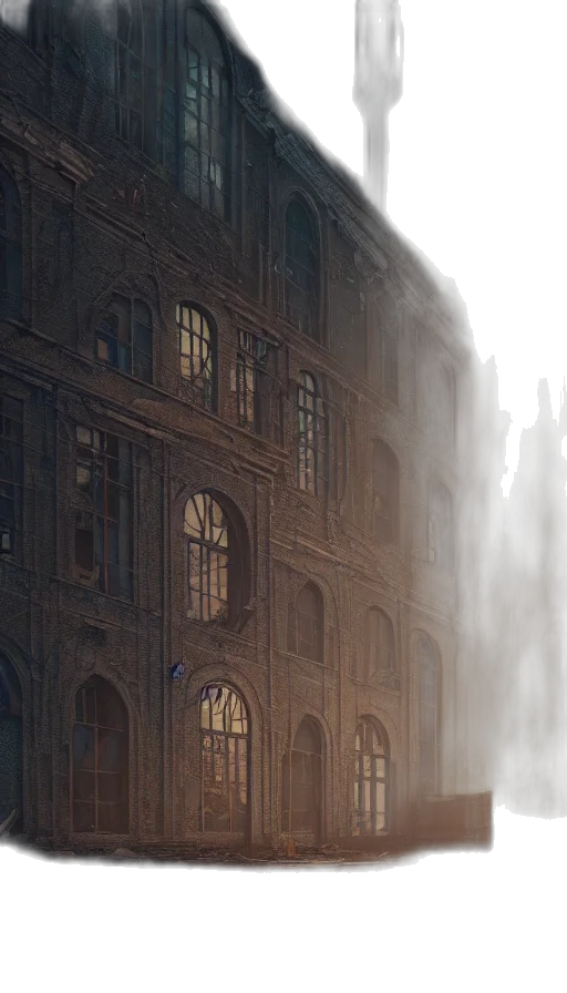building, dress, face, concept art transparent PNG cut-out