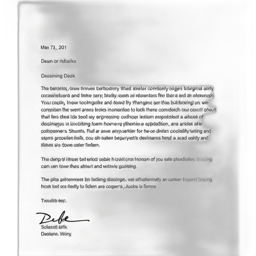 termination, letter, tenant, disciplinary transparent PNG cut-out