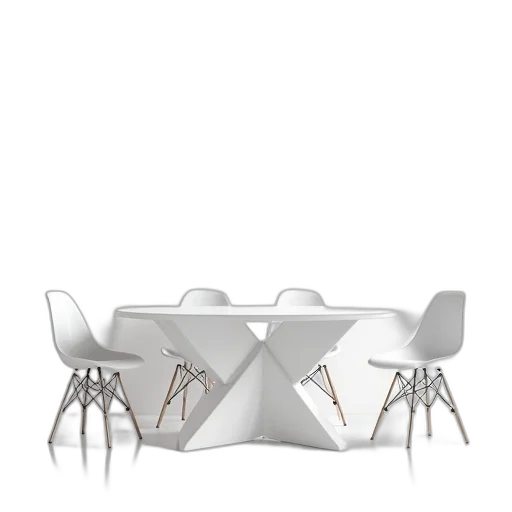 furniture, 3d render, monochrome, earth tones transparent PNG cut-out