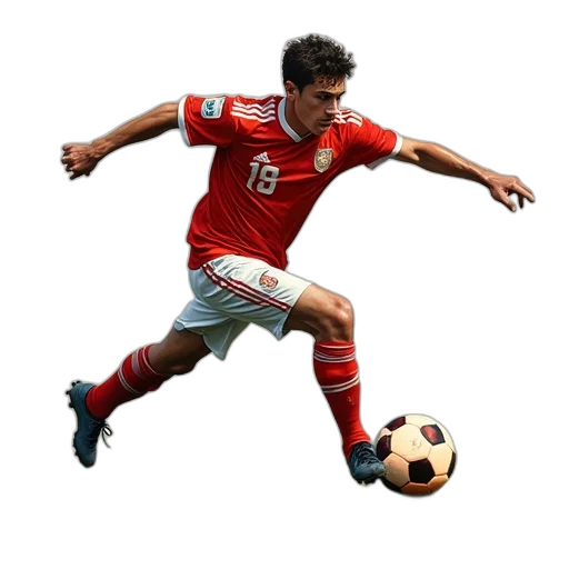 photorealistic, pixel art, 3d render, concept art, football, icon, set transparent PNG cut-out