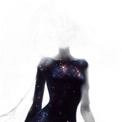 dress, creature, robot, crown, fantasy art, concept art, anime, pixel art transparent PNG cut-out