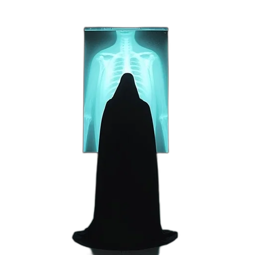dress, robot, mask, staff transparent PNG cut-out