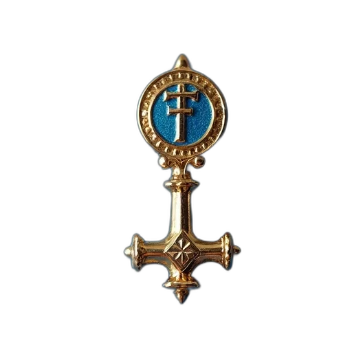 jewelry, staff, sword, crown, gold, blue, pin, gavel transparent PNG cut-out