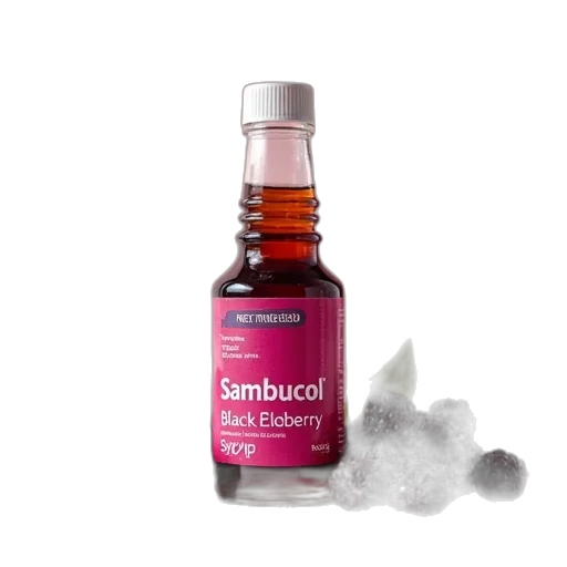 bottle, sambucol, black, elderberry transparent PNG cut-out
