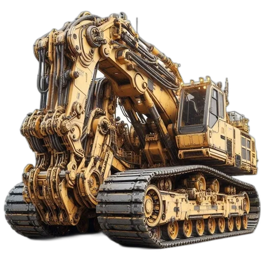 robot, weapon, car, animal, 3d render, concept art, photorealistic, large transparent PNG cut-out
