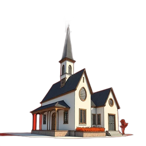 building, 3d render, concept art, photorealistic, pixel art, first, image, depicts transparent PNG cut-out