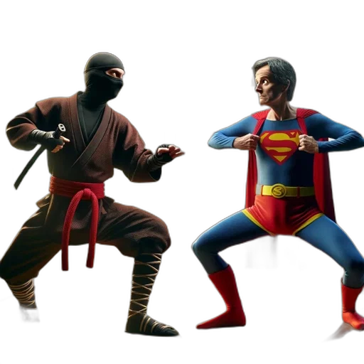 concept art, comic book art, 3d render, inside, traditional, japanese, dojo, ninja transparent PNG cut-out