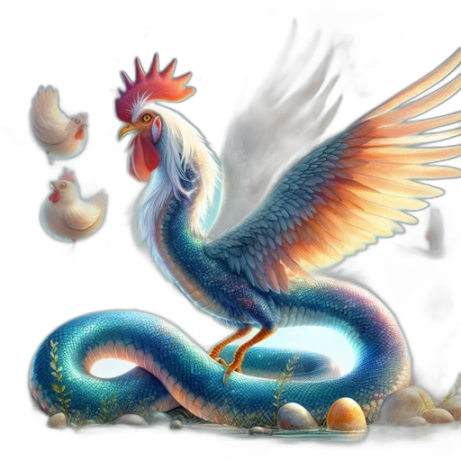 dragon, animal, fantasy art, concept art, watercolor, photorealistic, blue, pastel transparent PNG cut-out