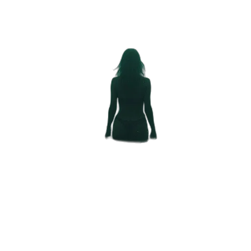 dress, jacket, hair, robot transparent PNG cut-out