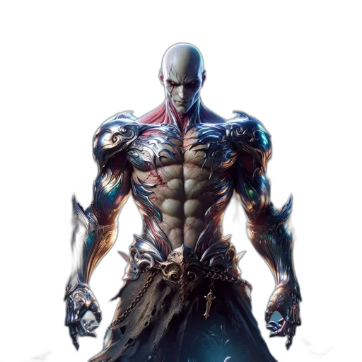 robot, creature, concept art, fantasy art, comic book art, cyberpunk, blue, imposing transparent PNG cut-out