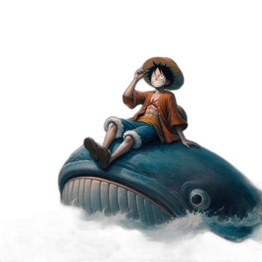 creature, hat, concept art, fantasy art, 3d render, watercolor, underwater, fog transparent PNG cut-out