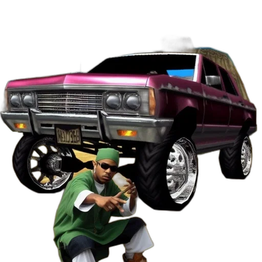 car, weapon, concept art, 3d render, photorealistic, pixel art, mashup, art transparent PNG cut-out