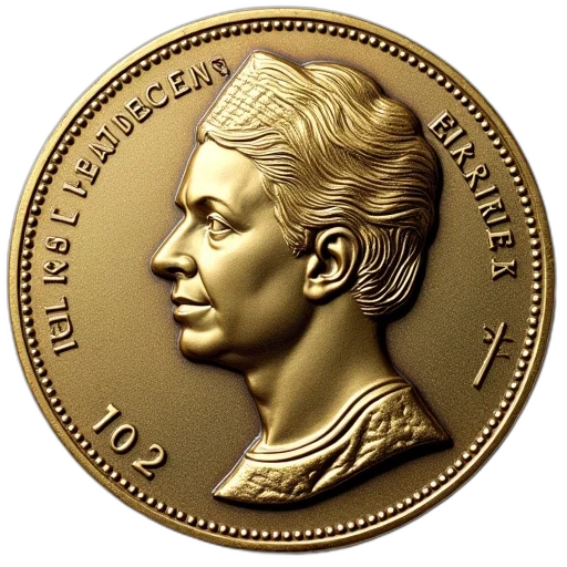 jewelry, face, coin, shape transparent PNG cut-out
