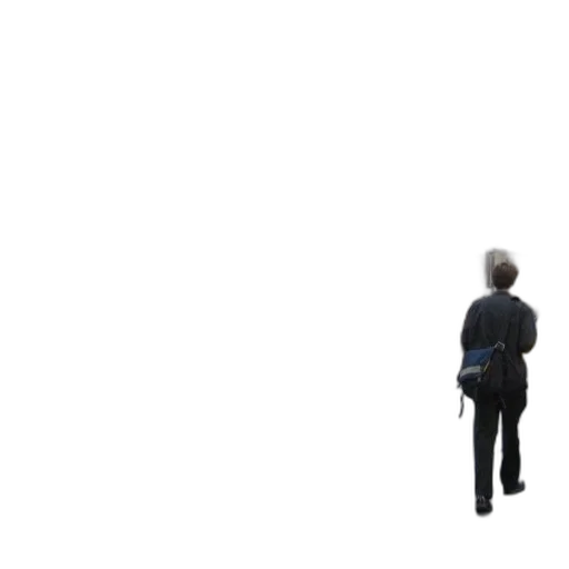 staff, robot, jacket, umbrella, 3d render, concept art, pixel art, photorealistic transparent PNG cut-out
