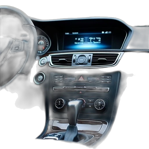 car, robot, photorealistic, concept art, 3d render, din, mercedes, r230 transparent PNG cut-out
